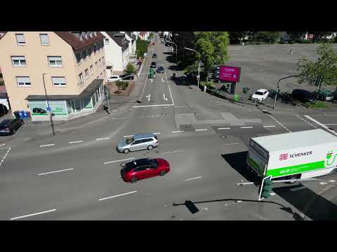 Videovorschau: LED-Board von Plakatschmidt mit digitaler Außenwerbung in Aktion